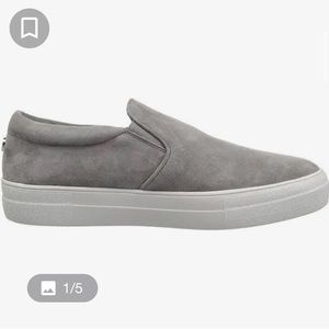 Grey slip on shoes (US Womens 8)